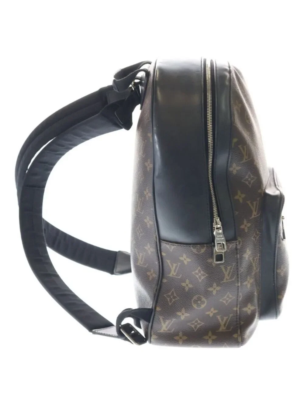 Louis Vuitton Josh Monogram All Over Pattern Leather Backpack Brown